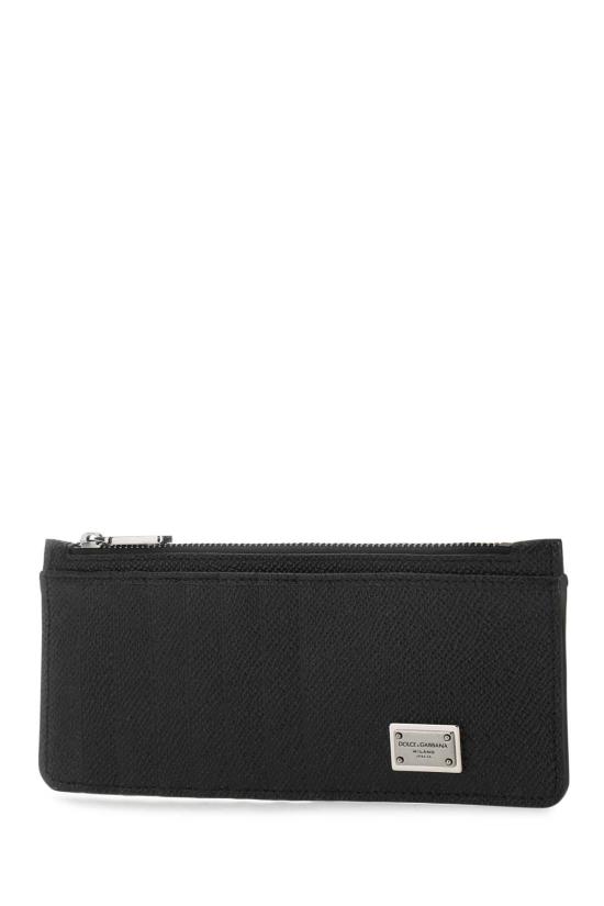 26FW 돌체앤가바나 Calfskin vertical 카드홀더 BP2172AG219 80999 BLACK - DOLCE & GABBANA