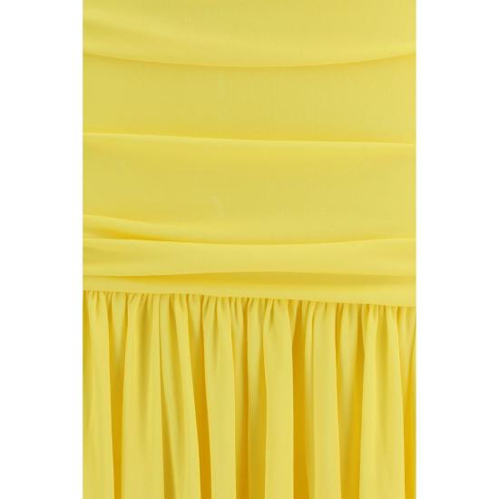 26SS 자크뮈스 롱 원피스 JADRW00792AJ00253250BB YELLOW - JACQUEMUS