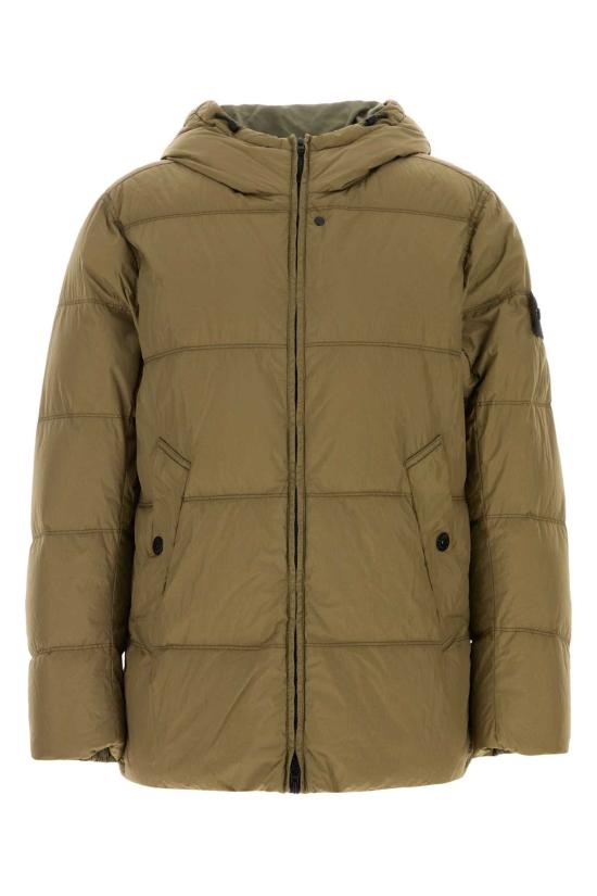 26FW 스톤 아일랜드 크링클 렙스 NY 패딩 재킷 L2S154100037S0A23 V005G GREEN