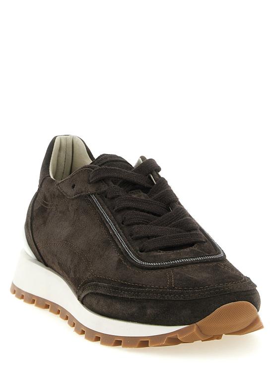 26FW 브루넬로 쿠치넬리 스니커즈 BR336405BM BLACK - BRUNELLO CUCINELLI