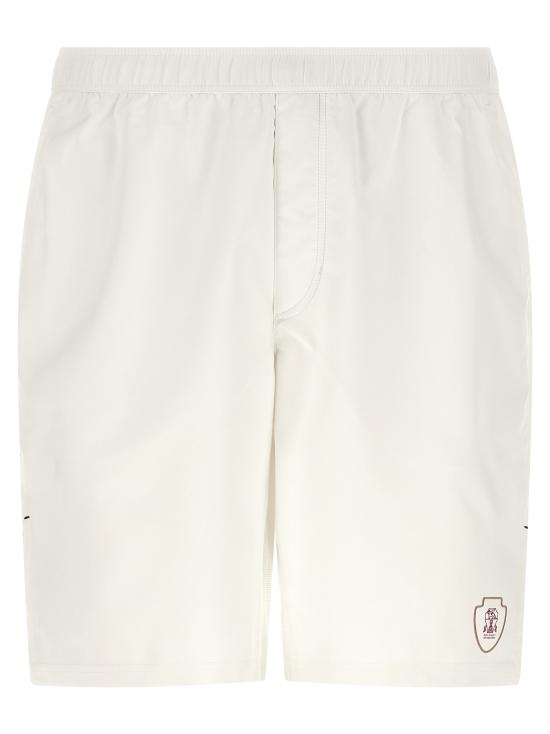 26SS 브루넬로 쿠치넬리 숏팬츠 BR336258BM WHITE