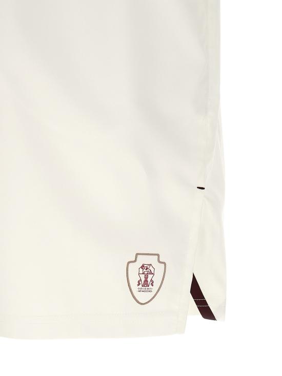26SS 브루넬로 쿠치넬리 숏팬츠 BR336258BM WHITE - BRUNELLO CUCINELLI
