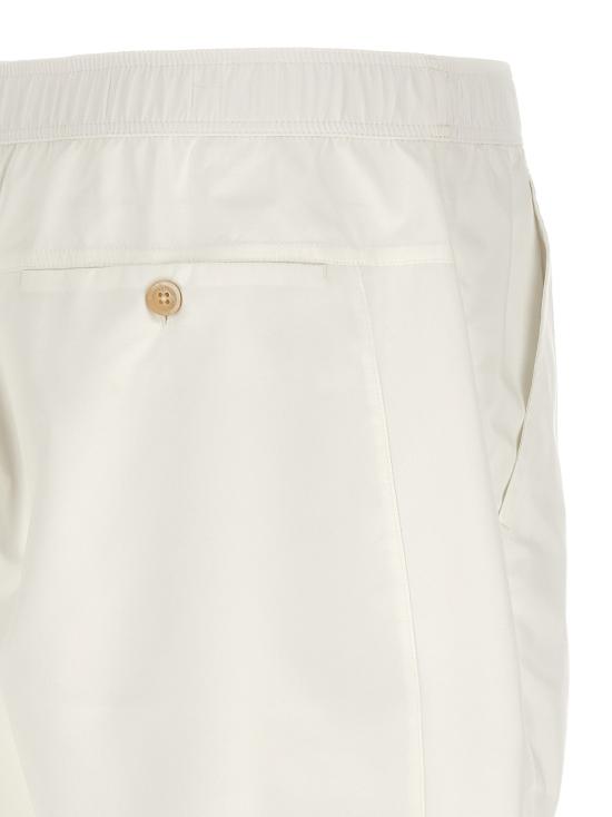 26SS 브루넬로 쿠치넬리 숏팬츠 BR336258BM WHITE - BRUNELLO CUCINELLI