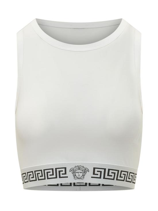 26FW 베르사체 언더웨어 10270461A17881 2W8L0 WHITE BLACK