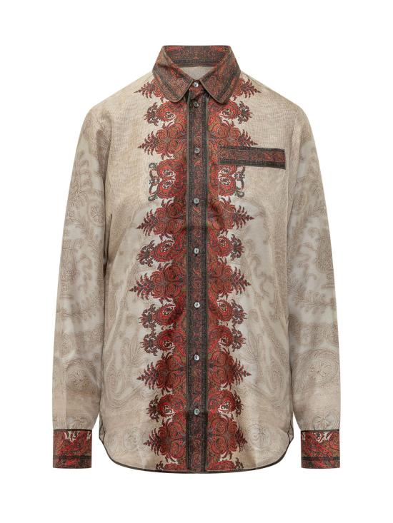 26FW 피에르루이마샤 블라우스 519314CML10642 101 BORDEAUX