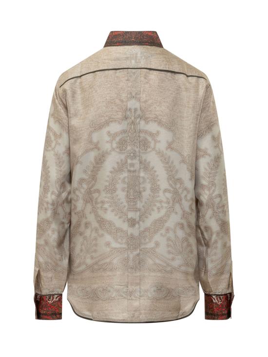 26FW 피에르루이마샤 블라우스 519314CML10642 101 BORDEAUX - PIERRE LOUIS MASCIA