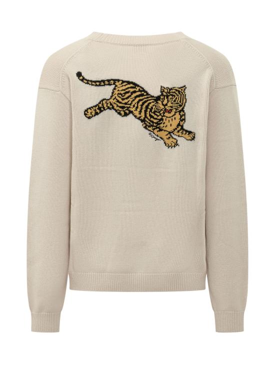 26FW 겐조 가디건 FG65CA8283FN 02 OFF WHITE - KENZO