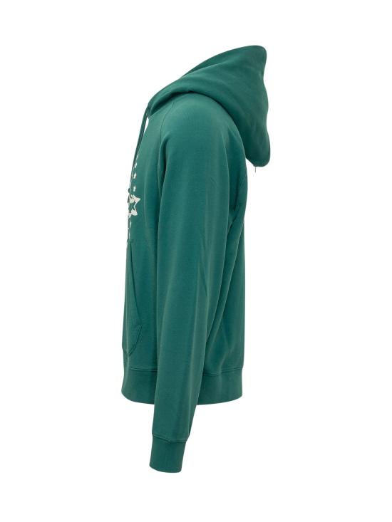 26FW 겐조 후드 티셔츠 FG65HO5534MQ 55 BOTTLE GREEN - KENZO
