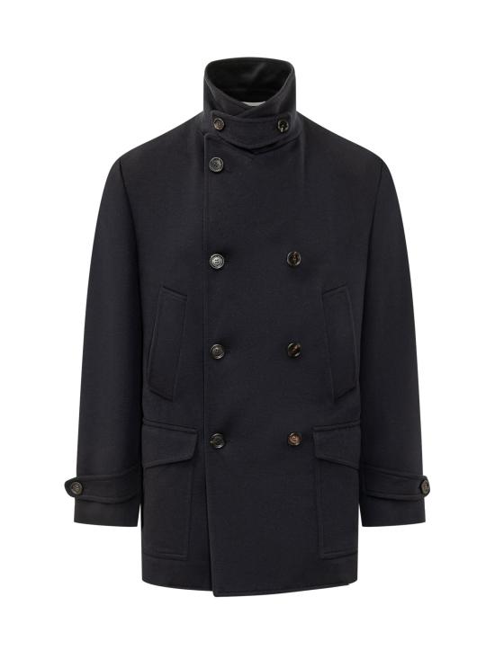 26FW 브루넬로 쿠치넬리 코트 MV4677029 CJC20 NAVY