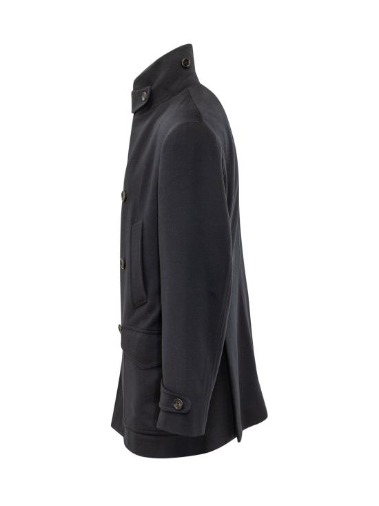 26FW 브루넬로 쿠치넬리 코트 MV4677029 CJC20 NAVY - BRUNELLO CUCINELLI