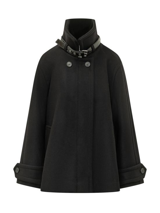 26FW 랑방 트렌치 코트 RWCO00224724A26 10 BLACK