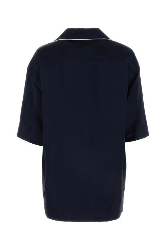  팜앤젤스 셔츠 PWGG005S24FAB002 4603 NAVY - PALM ANGELS