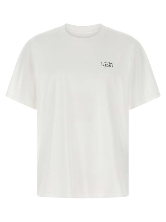 25FW MM6 메종마르지엘라 탑 MM318772BM WHITE