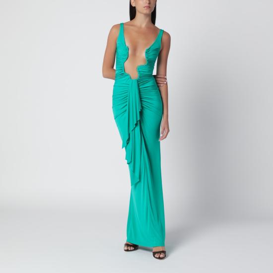 26FW 크리스토퍼에스버 롱 원피스 25013556VI Green
