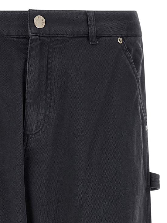 26SS 몽클레어 스트레이트 팬츠 MO329542BM BLACK - MONCLER