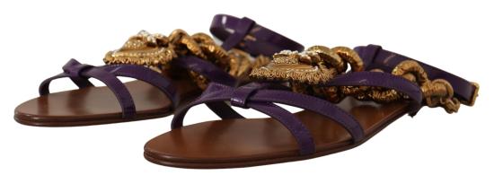  돌체앤가바나 뮬/슬리퍼 LA9784 PURPLE - DOLCE & GABBANA