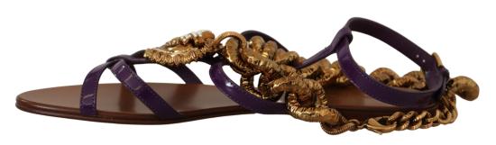 돌체앤가바나 뮬/슬리퍼 LA9784 PURPLE - DOLCE & GABBANA