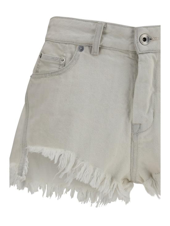  릭 오웬스 데님 숏팬츠 RO01F6396DMW 51 WHITE - RICK OWENS