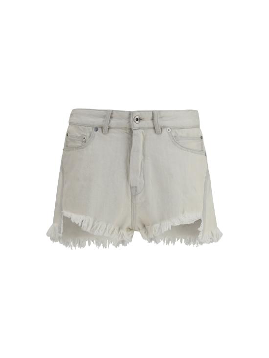  릭 오웬스 데님 숏팬츠 RO01F6396DMW 51 WHITE