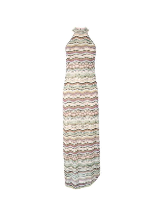 26FW 미소니 롱 원피스 DS26WG29 BK01KSSMSPN Multicolor