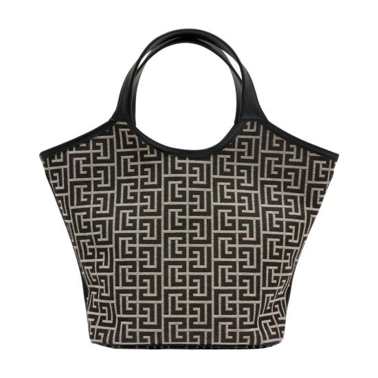 26FW 발망 토트백 BAL026010 BLACK