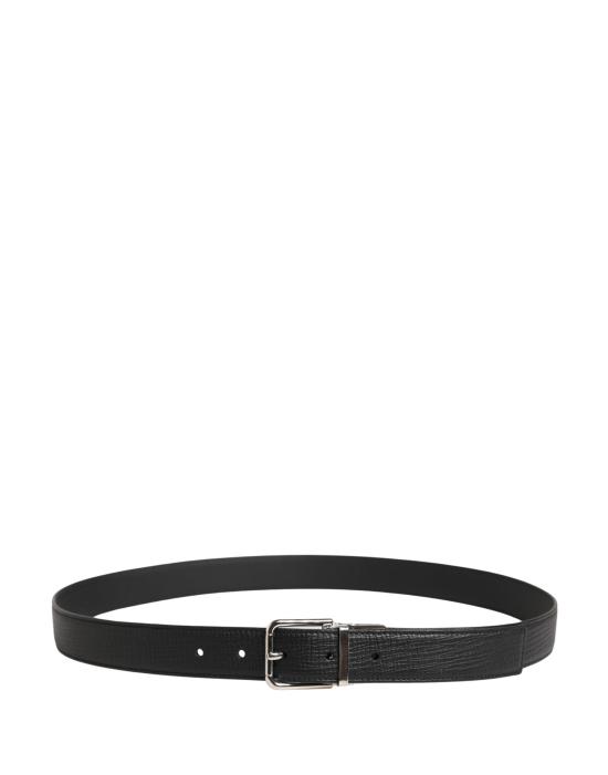  돌체앤가바나 가죽 벨트 BEL9660 BLACK - DOLCE & GABBANA