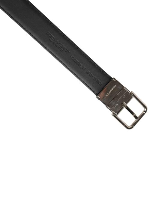  돌체앤가바나 가죽 벨트 BEL9660 BLACK - DOLCE & GABBANA