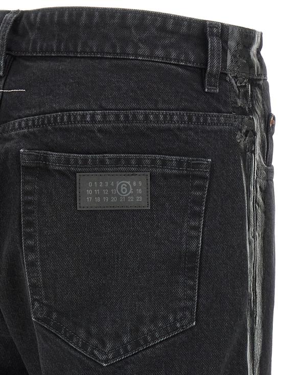 25FW MM6 메종마르지엘라 데님 팬츠 MM323351BM BLACK - MM6 MAISON MARGIELA