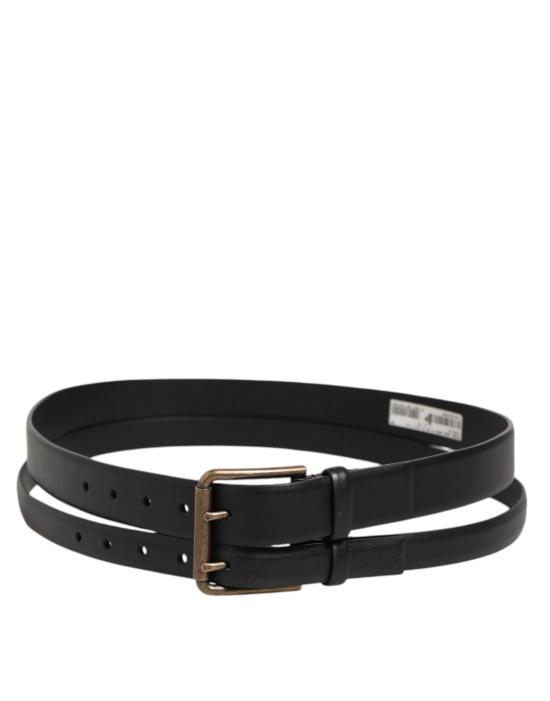  돌체앤가바나 가죽 벨트 BEL9546 BLACK
