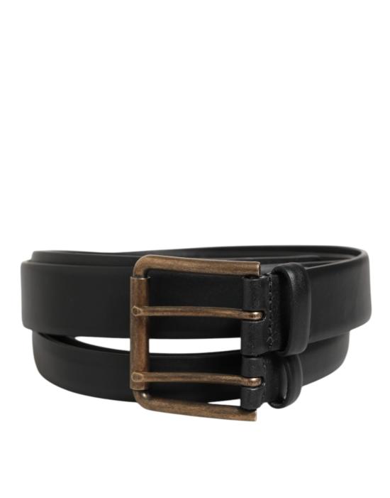  돌체앤가바나 가죽 벨트 BEL9546 BLACK - DOLCE & GABBANA