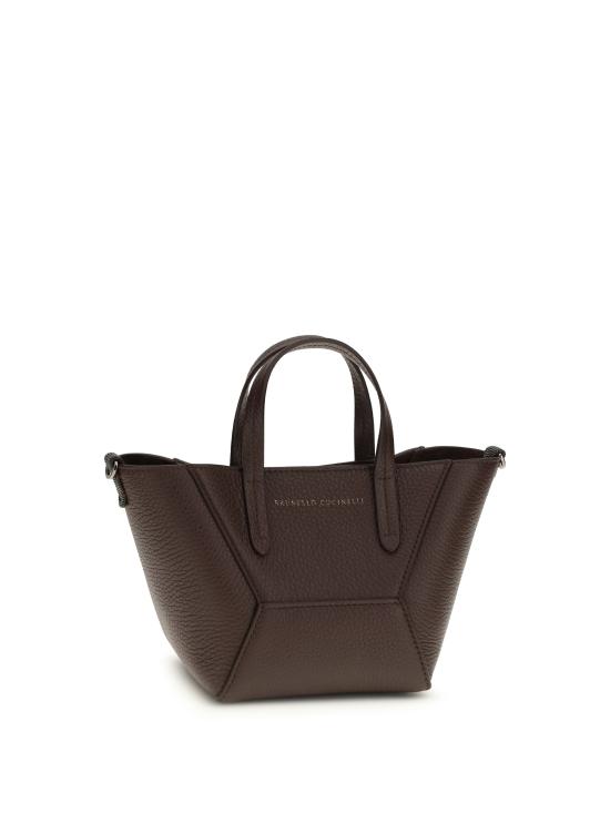 26SS 브루넬로 쿠치넬리 토트백 MBDKD2675 C4181 BURGUNDY - BRUNELLO CUCINELLI