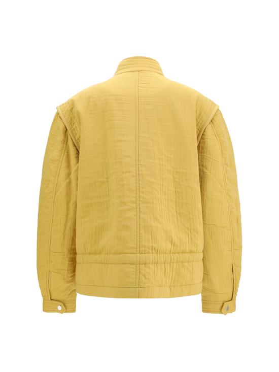 26SS 이자벨마랑에뚜왈 블란디나 숏 자켓 블란디나 숏 자켓 VE0642FBD1G02E 11SN YELLOW - ISABEL MARANT ETOILE
