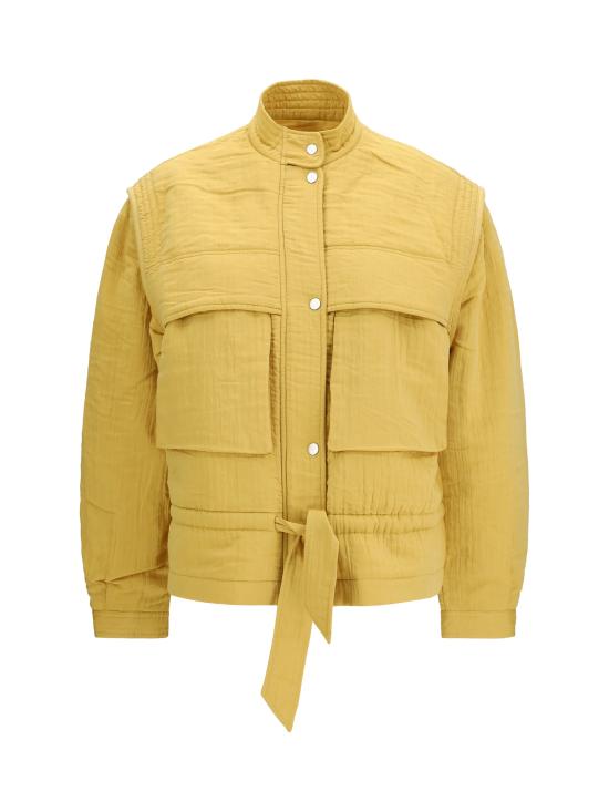 26SS 이자벨마랑에뚜왈 블란디나 숏 자켓 블란디나 숏 자켓 VE0642FBD1G02E 11SN YELLOW