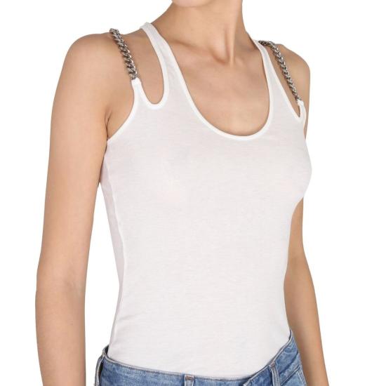  스텔라 맥카트니 민소매 티셔츠 ST 8992039534804 WHITE - STELLA MCCARTNEY