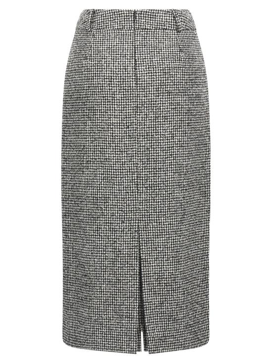 25FW 에르마노 설비노 롱 스커트 ER317900BM GRAY - ERMANNO SCERVINO