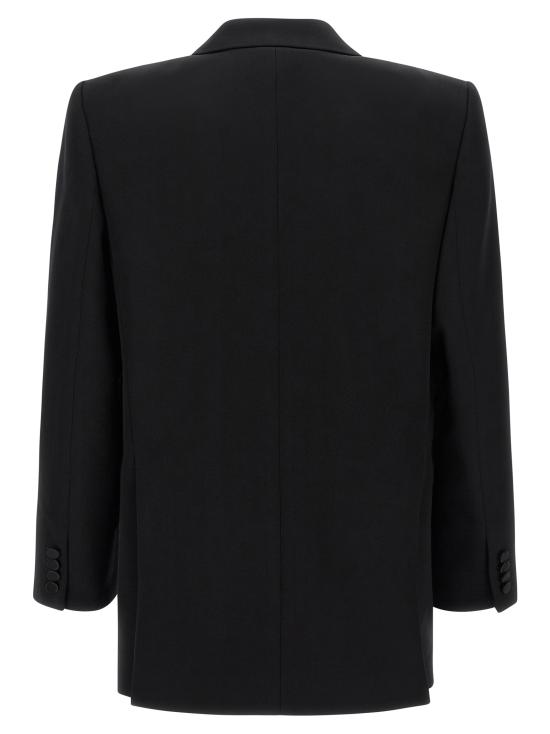 25FW 생로랑 수트 자켓 SA317740BM BLACK - SAINT LAURENT