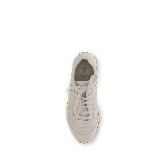 26SS 브루넬로 쿠치넬리 스니커즈 BRMZSFG3231C8905BB BEIGE - BRUNELLO CUCINELLI