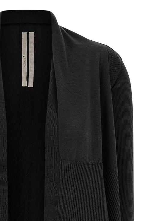 26FW 릭 오웬스 가디건 RI339205BM BLACK - RICK OWENS