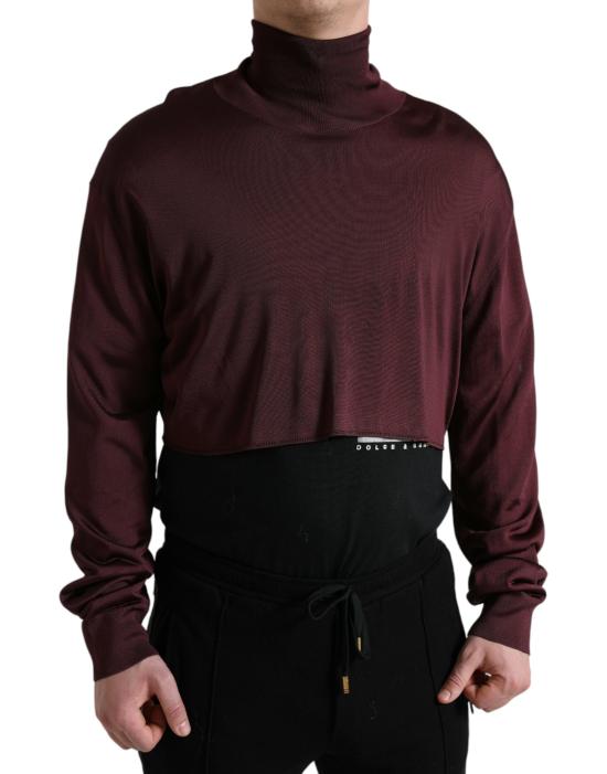  돌체앤가바나 스웨터 TSH84755 MAROON - DOLCE & GABBANA