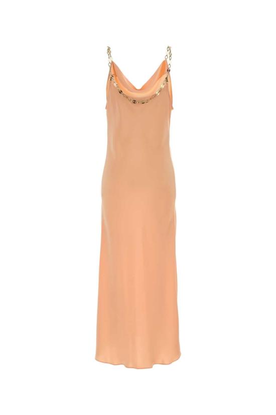 26SS 파코라반 롱 원피스 26PCRO071PO0336 P259 PINK - PACO RABANNE