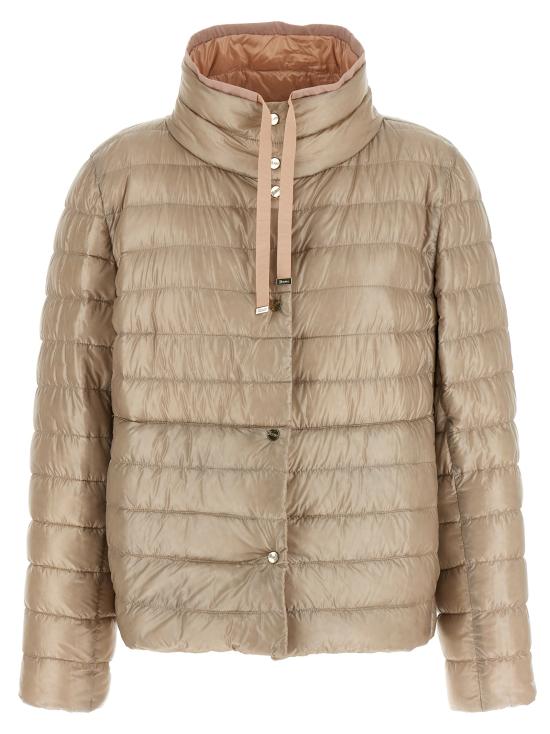 26SS 에르노 숏패딩 HE303404BM BEIGE - HERNO