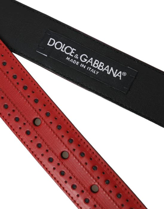  돌체앤가바나 가죽 벨트 BEL9182 RED - DOLCE & GABBANA