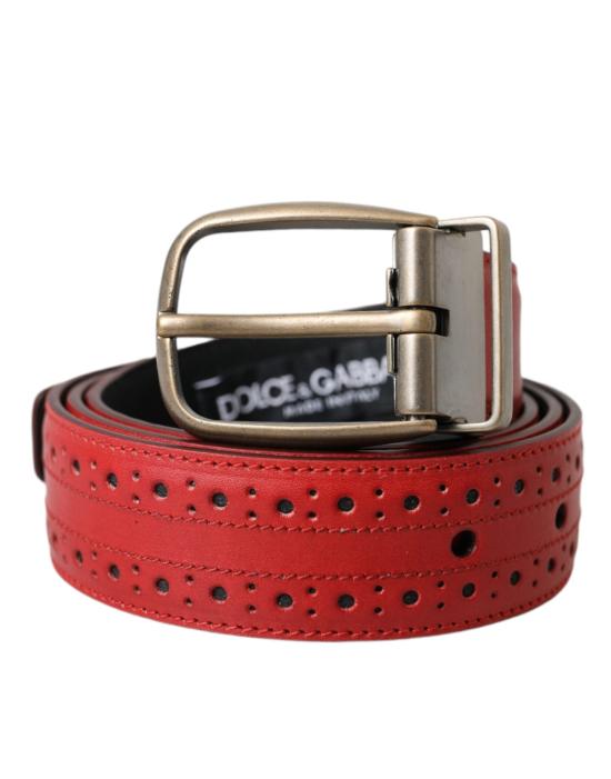  돌체앤가바나 가죽 벨트 BEL9182 RED - DOLCE & GABBANA