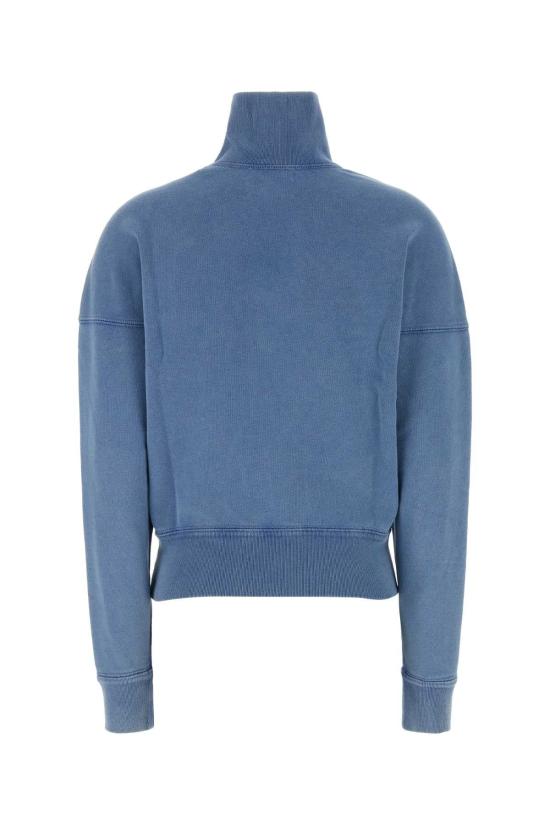 26FW 이자벨마랑에뚜왈 로스 코튼 스웨트셔츠 로스 코튼 스웨트셔츠 SW0093FAD1M04E BULB BLUE - ISABEL MARANT ETOILE