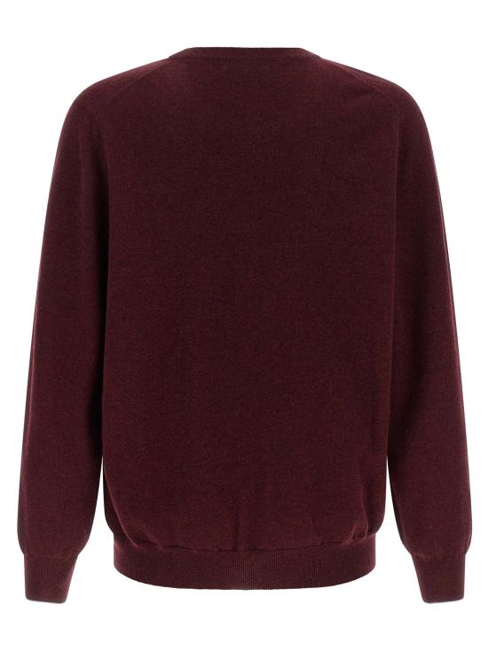 26FW 브루넬로 쿠치넬리 스웨터 BR337498BM BURGUNDY - BRUNELLO CUCINELLI