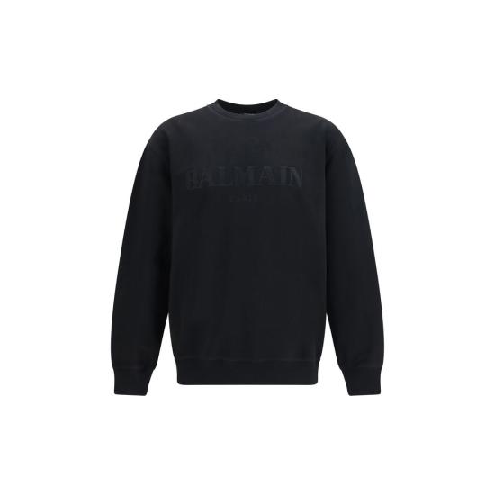  발망 긴팔 티셔츠 BAHH1JQ130BD60EAPBB BLACK