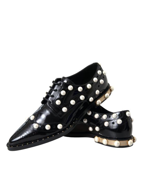 돌체앤가바나 플랫 슈즈 LA13321 BLACK - DOLCE & GABBANA