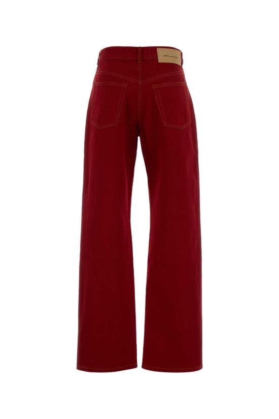26FW 아미 스트레이트 팬츠 FTR450DE0132 A186 BURGUNDY - AMI