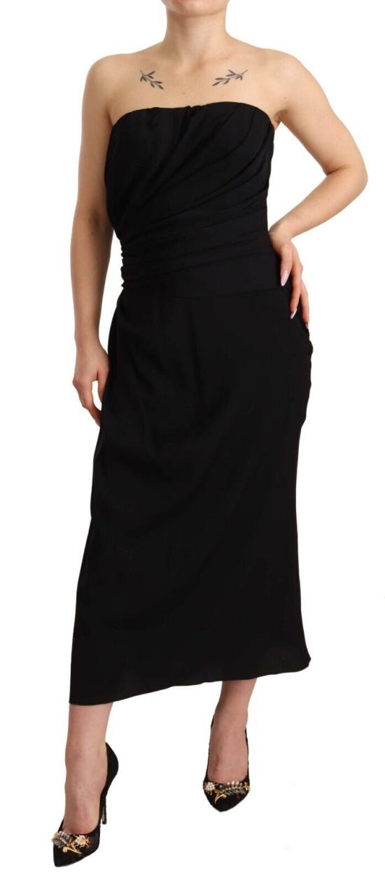  돌체앤가바나 롱 원피스 DR28252 BLACK - DOLCE & GABBANA