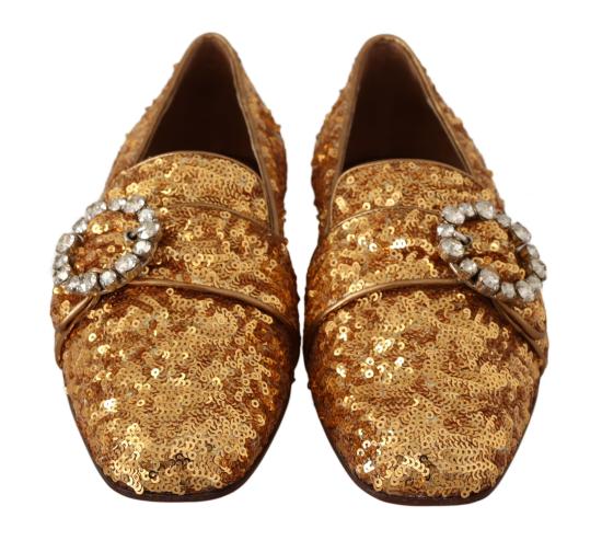  돌체앤가바나 플랫 슈즈 LA5112 GOLD - DOLCE & GABBANA